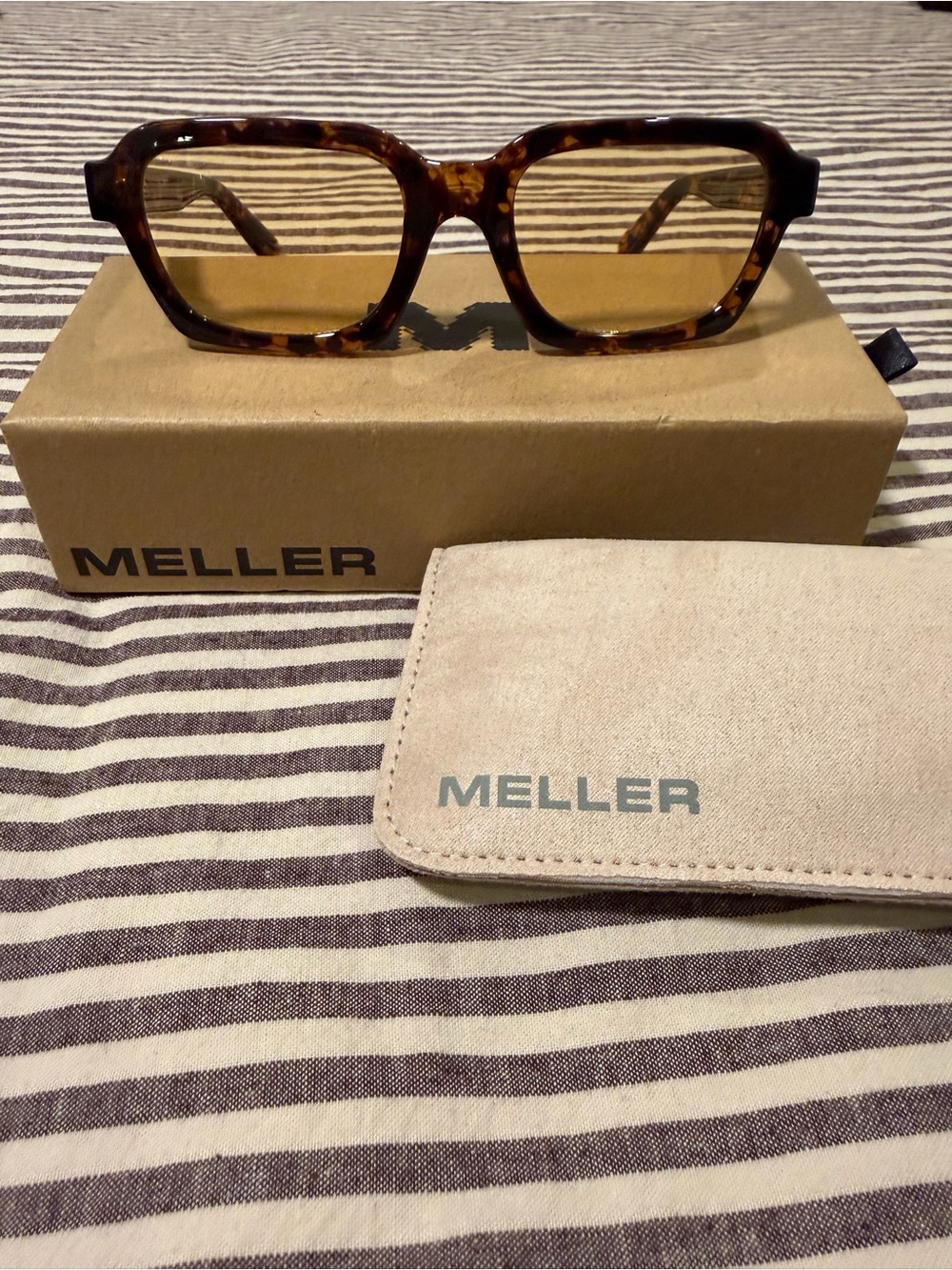Meller Tigris Yellow Nayah Tortoiseshell Sunglasses